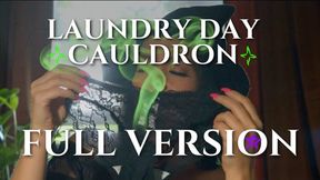 Laundry Day Cauldron: Smelly Socks, Crazy Faces & Full Orgasm (FULL CLIP)