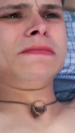 Young gay shoots cum after raw stepfamily penetration   Clip 1