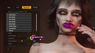 Bimbofication of Goa the skinny Goth Bombshell