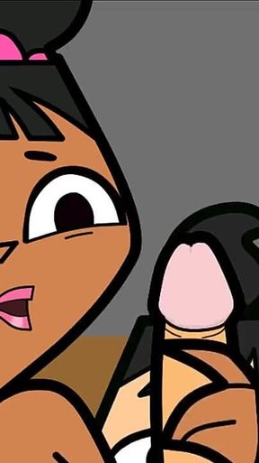 Total Drama Harem - Part 30 - Blowjob Reward We Are Save!! by Loveskysan