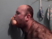 My latest video in Ukraine. Fat guy sucks and fucks his ass. Real video without editing