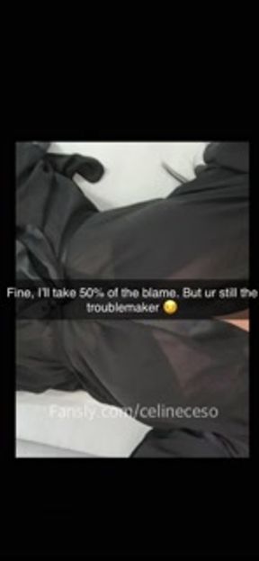 Classmate cheats on his girlfriend during a group project with his new classmate via Snapchat