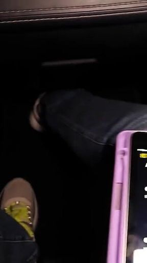 I Bribe My Driving Instructor with Sex to Get My Driver's License! Public Sex - Abella Olsen