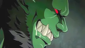 Human Captive Surrenders to Goblin Pleasures in Steamy Cave Encounter