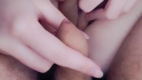 Virgin Cock And Virgin Pussy Have Fun By Rubbing