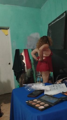 Mother in lingerie 3