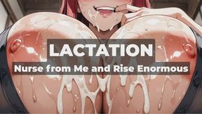LACTATION - Mommy's Special Milk: Growing You Into My Towering God - My Warm Milk Awakens Every Hidden Desire – Turning Your Shy Little Size Into Colossal, Throbbing Perfection