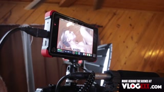 Massage Pounding Interview BTS With Aidra Fox