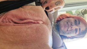 Right after masturbating