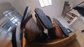 Tony Martina 2026 shows her dirty feet 4k
