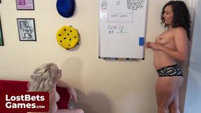 A Spicy Game Night with a Naughty Word Guessing Strip