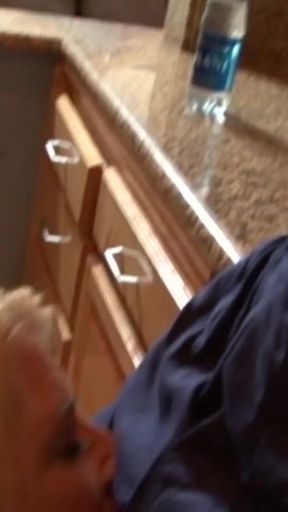 Stunning moment from &quot;Sucking BBC Big Black Cock in the kitchen&quot;