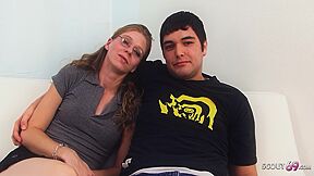 Loser Cuckold Bf Watches His Ginger Nerd Girlfriend Have Sexy With Bbc