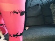 Irish girl bends over for Daddy