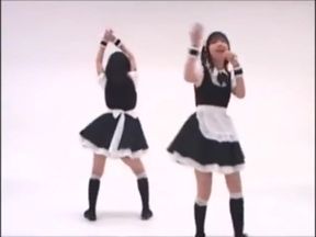 Japanese Dancing Girls With Surprise