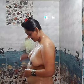 puja bhabhi bathroom blog