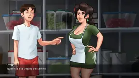 Three hot cartoon girls get fucked in a Summertime Saga