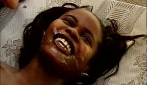 Curvy Mature Brunette Double Teamed in Sloppy Threesome