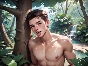 Desi Village Bhabhi&#039;s fucking in Jungle  with Young Neighbor,love story