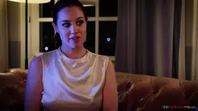 Dark Vampire interviews curvy girl for her delicious natural pussy