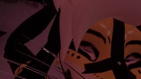 Femboy treatment Femboy gets stuffed raw in VRChat furry animation