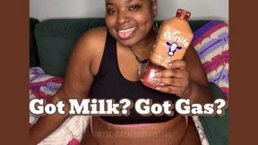 Chocolate Goddess Chugs Chocolate Milk Has Disgusting Farts After