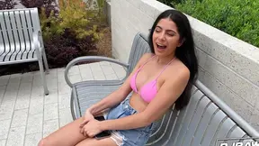 Angel Gostosa Takes Cock Deep Into Her Blissful Mouth