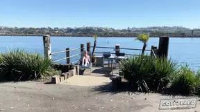 Hot creampie in Marilyn Johnson′s tight hole