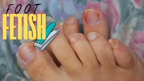 FOOOT FETISH - Nail cleaning