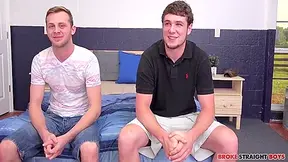 Straight Guys Gets His First Anal 12 Min