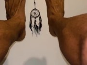Virgin to OF first time feet for all to see
