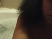 Smoking ebony milf