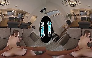 WETVR Sylvie Sterling Gets Fucked In VR Porn By A Thick Cock While Babysitting