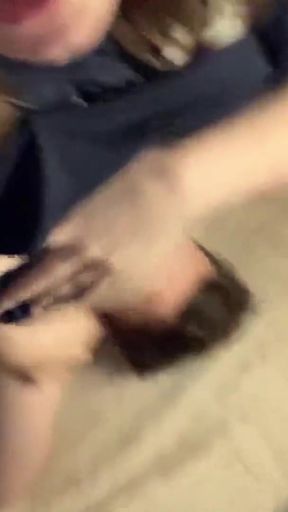 Memorable moment from "My girlfriend got excited after the cartoon and squirt on my face"