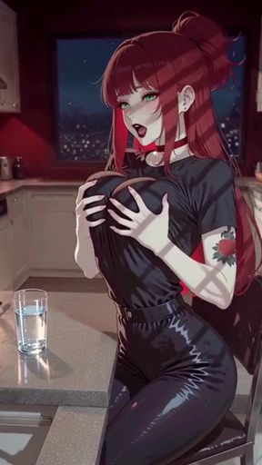 Stepmom Masturbation at home Part 1 ( AI generated )