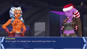 Hot Alien Girls Cosplay Star Wars Jedi Sex In Anime XXX Adventure
