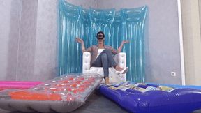 My new high heels destroy your inflatables easily (small version)