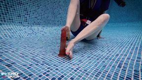 Underwater Scuba Foot Job