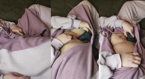 Transman Guts Ripped By Dragon Dildo In Onesie Cum Flood