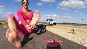 Foot and Soles by the Streets