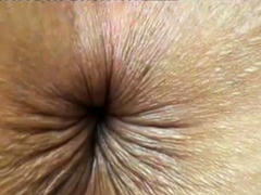 close up butthole winking