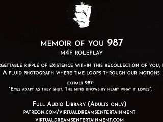 A Looped Raunchy Memory of Us -- Elegant Soft S&M -- Erotic Audio for Her -- Narration/Roleplay