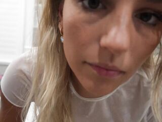 Cheating eighteen Year Old Gets a GIANT FACIAL From a Frat Male After The Halloween Party!