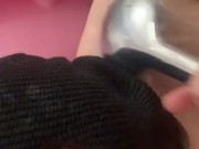 ASMR guy fingering his face