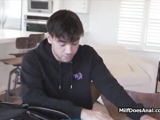 mother I'd like to fuck coach drilled by 2 weenies at one time