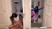NastyClub - Hot Babe Olivia Sparkle Finds Out Her Ex Boyfriend Was Cheating!!