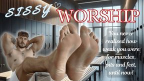 MASTER VIPER - Muscled Jock Makes You Worship His Delicious Feet & Muscles