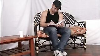 Brunette babe gets double-teamed & pounded hard in eternity