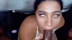 CUMMY BEAR FULL BLOWN FISHNET 4K LEASHED