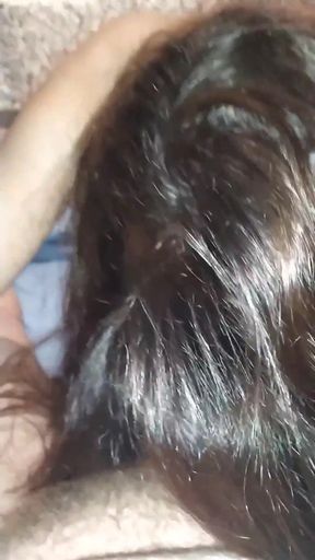 Cum Hair, Hairjob